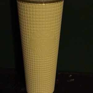Starbucks Textured Cream Tumbler